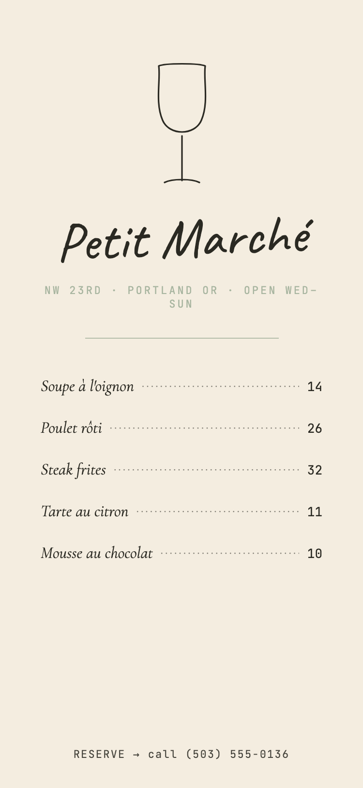 Petit Marche